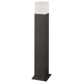 Zewnętrzna LAMPA stojąca NEW YORK 304629 Polux metalowa OPRAWA ogrodowy słupek outdoor IP44 grafitowy biały