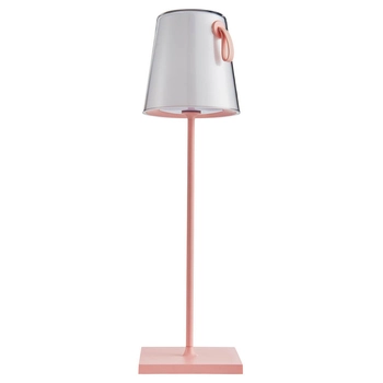 Dziecięca lampa stołowa Ostap TB-2749-PK Italux LED 5W 3000K+RGB różowa