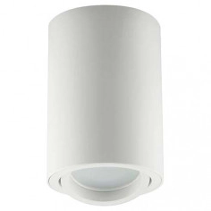 Downlight LAMPA sufitowa BEMOL 03537 Ideus natynkowa OPRAWA metalowy spot tuba biała
