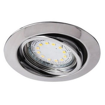 Zestaw 3 sztuki sufitowe oczka LITE 1050 z regulacją IP40 chrom