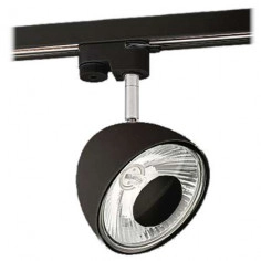 Reflektorowa LAMPA sufitowa PROFILE VESPA 8825 Nowodvorski OPRAWA metalowa do systemu szynowego 1-fazowego tuba czarna