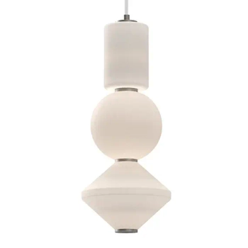 Ściemnialny żyrandol Bijou ALM-BIJOU-P3-PN LED 20W 3000K nikiel