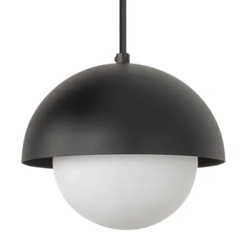 Nowoczesna wisząca lampa szynowa 1-fazowa Tracer 10648 kula czarny
