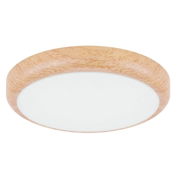 Sufitowa lampa Nestia 4386 Ideus LED 18W 4400K do sypialni biały beżowa