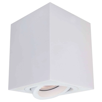 LAMPA sufitowa LYON LP-5881/1SM WH Light Prestige regulowana OPRAWA downlight metalowa cube kostka biała