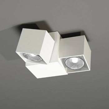 Natynkowa LAMPA sufitowa BIZEN 7216 Shilo metalowa OPRAWA reflektorowa plafon kostki białe