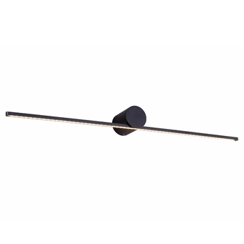 Metalowy kinkiet ścienny Camara W89949-8W-BK Zumaline LED 8W 4000K czarny