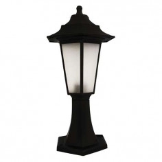 Zewnętrzna LAMPA stojąca BEGONYA1 03079 Ideus tarasowa OPRAWA latarenka do ogrodu outdoor IP44 czarna