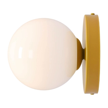 Kinkiet naścienny szklany BALL
1126C14_S Aldex ball kula biała żółta