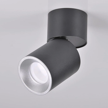 Nowoczesna tuba do holu ASTRA 314055 downlight regulowany czarny