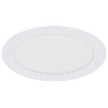 Wpust LAMPA sufitowa SLIM LED C 02813 Ideus okrągła OPRAWA metalowa LED 15W 6500K minimalistyczne oczko białe