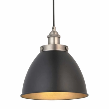 Jadalniana lampa wisząca Franklin 98750 Endon vintage cyna czarna