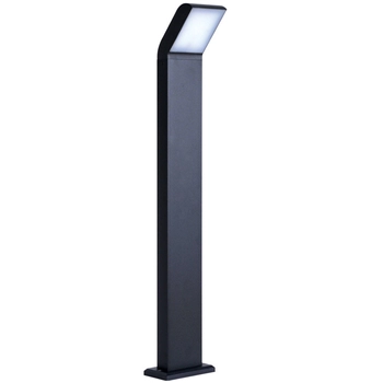 Ogrodowa LAMPA stojąca Vidar K-8148 Kaja metalowa OPRAWA zewnętrzna LED 12W 4000K outdoor IP54 czarna