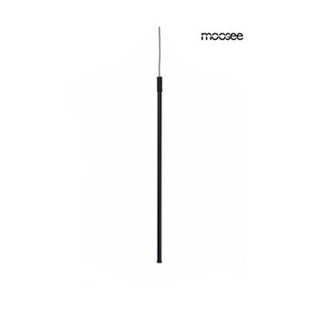 Minimalistyczna lampa wisząca Ombre tuba LED 8,5W czarna