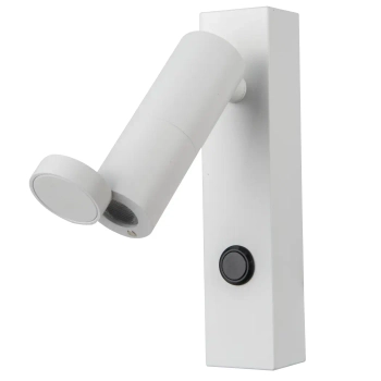 Naścienna lampa Miri LP-1507/1W WH LED 3W 3000K tuba biały