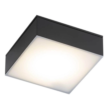 Natynkowa LAMPA sufitowa TOTTORI IL 1236 Shilo kwadratowa OPRAWA LED 10W 3000K plafon czarny