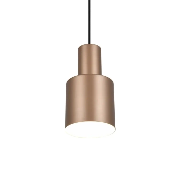 Różowa lampa wisząca Agudo 319400165 tuba z regulacją 1x10W E27