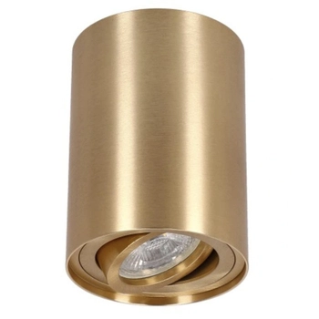 Regulowana lampa sufitowa CGSPOTIK115GD złota do sypialni