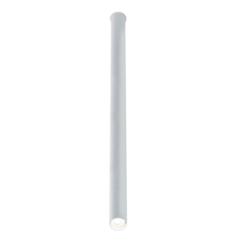 Podłużna lampa sufitowa Yabu 1092 Shilo industrialna rurka punktowa biała