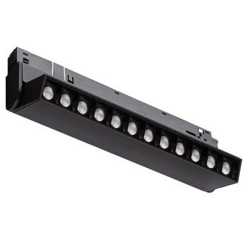 Oprawa liniowa szyn magnetycznych 1-fazowych Focus 10646 Nowodvorski LED 9W 4000K czarna