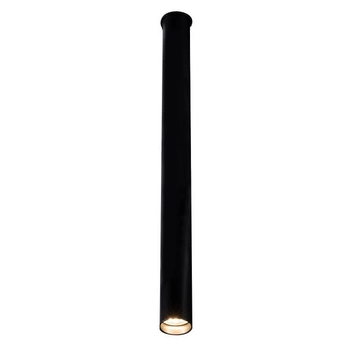 Lampa sufitowa Yabu 1089 Shilo tuba rurka punktowa metalowa czarna