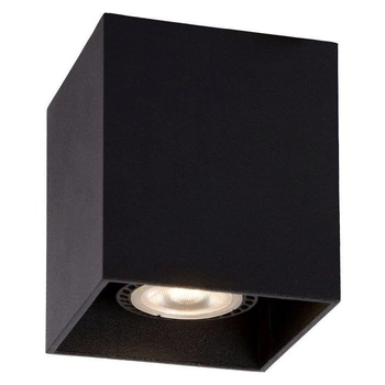 LAMPA sufitowa BODI 09101/01/30 Lucide downlight metalowy prostokątny czarny