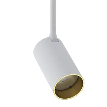 Punktowa sufitowa lampa MONO 7677 do jadalni biała