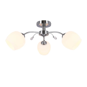 Metalowa lampa sufitowa Estar 33-09432 do kuchni chrom