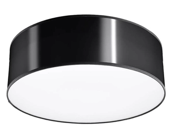 Kinkiet LAMPA ścienna SL.0127 okrągła OPRAWA plafon czarny
