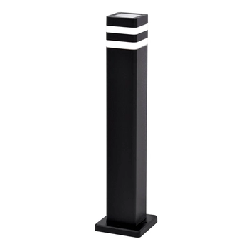 Podłużna lampa ogrodowa Tamiza K-8208 Kaja IP44 słupek metalowa czarna