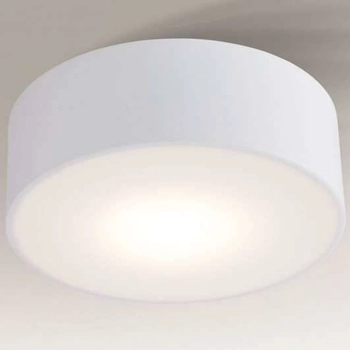 Plafon LAMPA sufitowa ZAMA 8588 Shilo metalowa OPRAWA do łazienki LED 16W 4000K okrągła IP44 biała