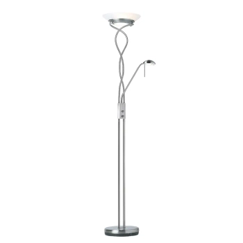 Podłogowa lampa do czytania Monaco MONACO-S.C. regulowana chrom