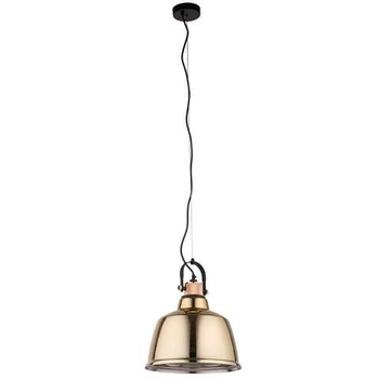 Regulowana LAMPA wisząca AMALFI 8381 Nowodvorski loftowa OPRAWA reflektorowy ZWIS szklany złoty