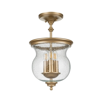 Nasufitowa lampa Pickering Lane FE-PICKERING-LANE-SF-PNBR Feiss mosiądz