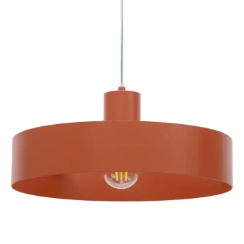 Zwisająca lampa Rif L 41435 do przedpokoju okrągła ceglany