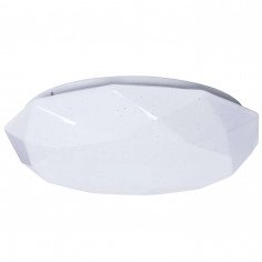 Plafon LAMPA sufitowa HEX EK75320 Milagro geometryczna OPRAWA natynkowa LED 16W 4000K z efektem gwiazd biała