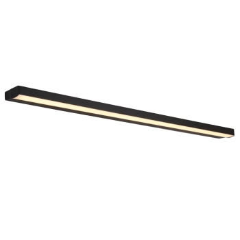 Podłużna naścienna lampa Trio W0404D LED 10W 3000K IP44 czarny