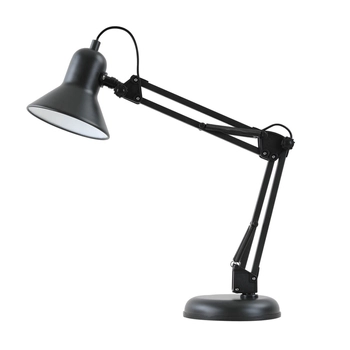 Lampka biurkowa Tiago TB-29743-BK Italux regulowana reflektorek czarna