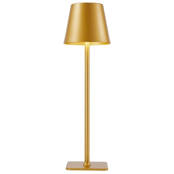 Stojąca lampka Atlis TB-2821-GD Italux LED 5W 3000-6500K IP54 złota