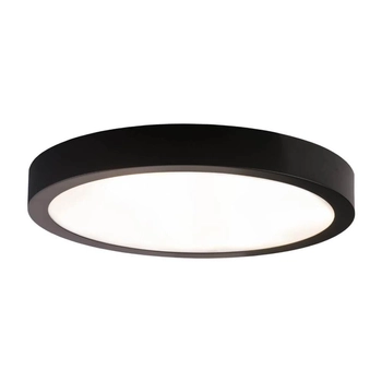 Plafon LAMPA sufitowa NOMI 1149 Shilo okrągła OPRAWA metalowa LED 16W 3000K czarna