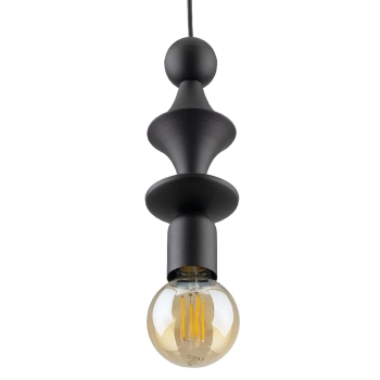 Glamour pojedyncza lampa zwis Tower 10871 nad stół czarny