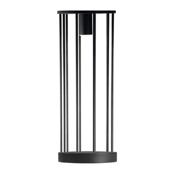 Stojąca lampa tarasowa Hagi 9906 Shilo IP54 cage metalowa czarna