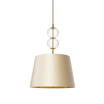 Wisząca lampa szampańska COCO 11104107 zwis ze szklanymi kulami