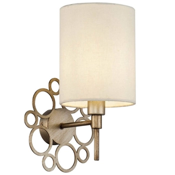LAMPA ścienna ANNA H007WL-01G Maytoni abażurowa OPRAWA kinkiet złoty