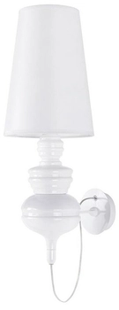 Lampa ścienna QUEEN WALL 18 1018W1.WHITE abażur biała Outlet