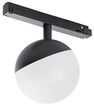 Lampa do szyn magnetycznych 10152 kula LED 8W czarna biała