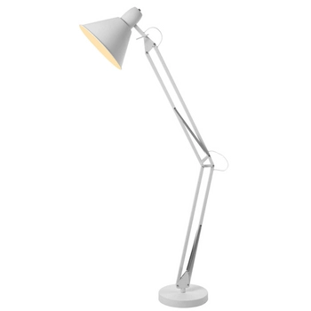 Nowoczesna lampa podłogowa Kipsar AZ2367 Azzzardo metalowa regulacja szara