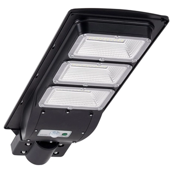 Solarny naświetlacz Street 315519 LED 9W 6000K z czujnikami czarny