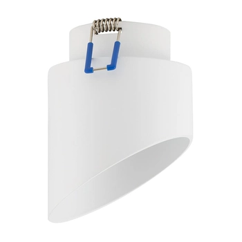 Okrągła lampa sufitowa tuba Hvar 10488 Nowodvorski podtynkowa biała