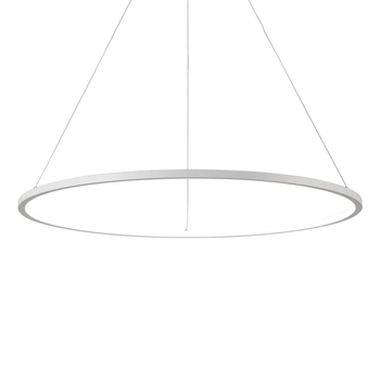 Wisząca lampa ring Vinola PND-56135B-100RPC-WH-3KS4K-TRDIMM Italux LED 58W 3000-4000K biały